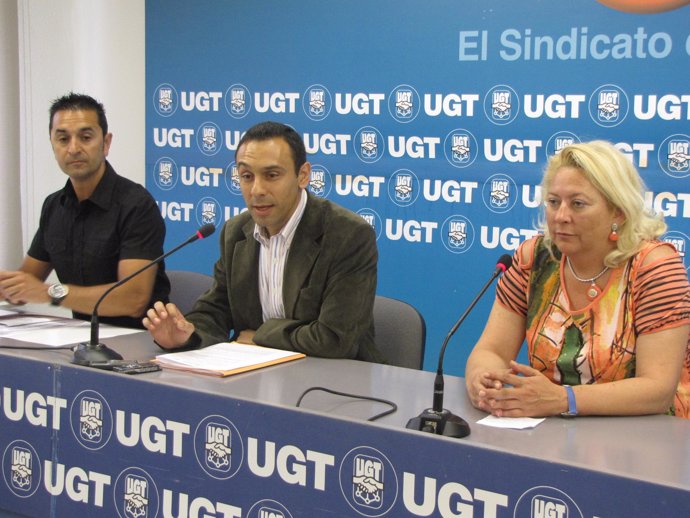 Alejandro Gastamiza, Jesús Gualix Y Yolanda Salinas, De UGT.