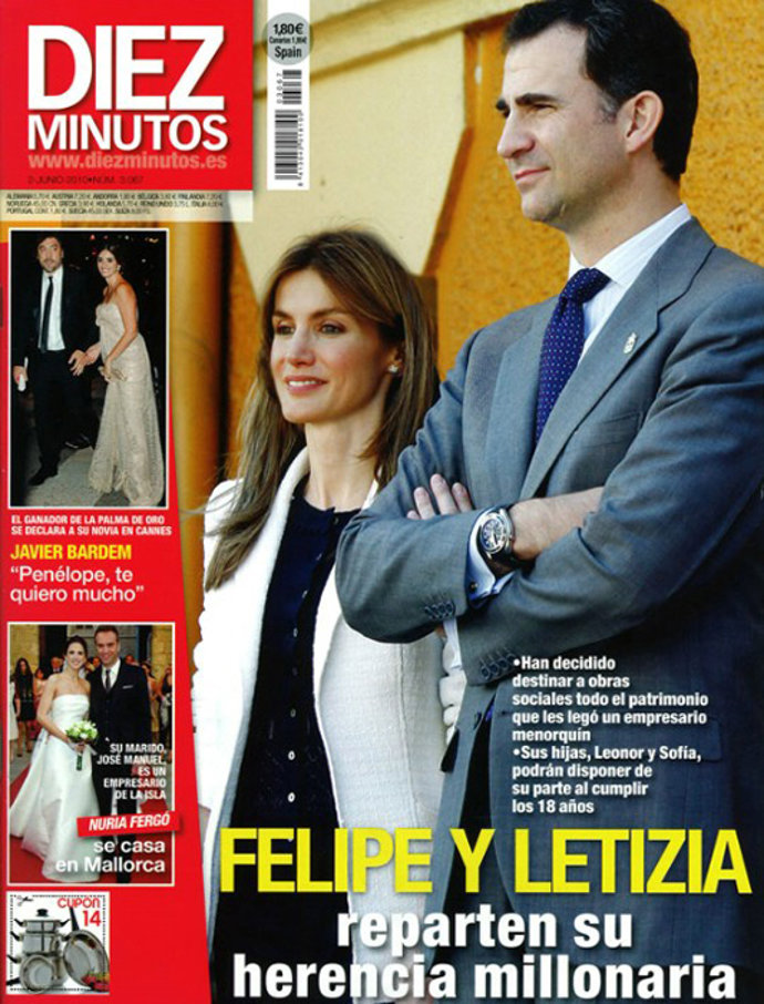 Portada de la revista 'Diez Minutos'
