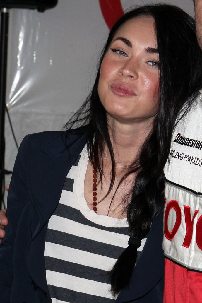 Megan Fox desmejorada