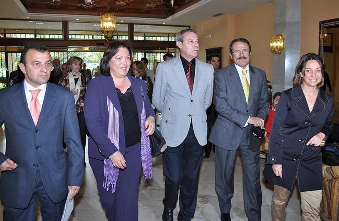 Álvarez de la Chica, en abril en la inauguración en Córdoba de unas jornadas de 