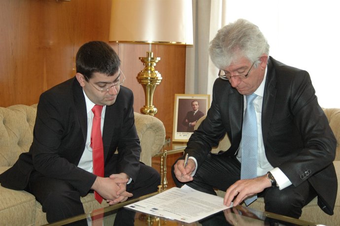 José Ángel Hermida y André Novo Pinto