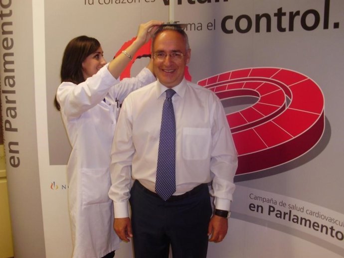 Presidente Parlamento Rioja En Pruebas Corazón