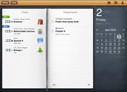 App para iPad iStudiez.