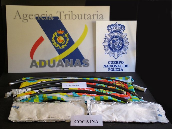 Cocaína intervenida en Córdoba en un parque infantil