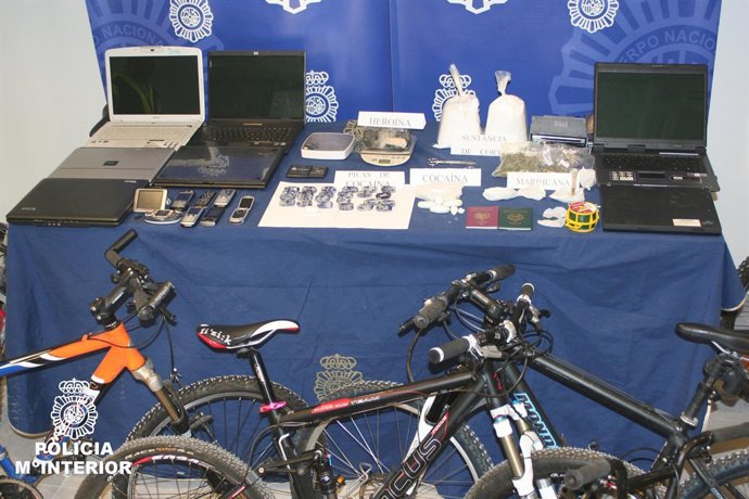 Operación Antidroga De La Policía Nacional.