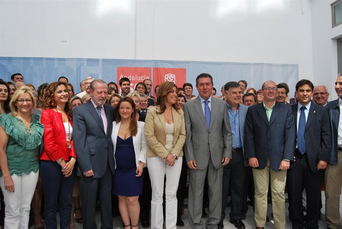 Espadas en su primera comparecencia como candidato