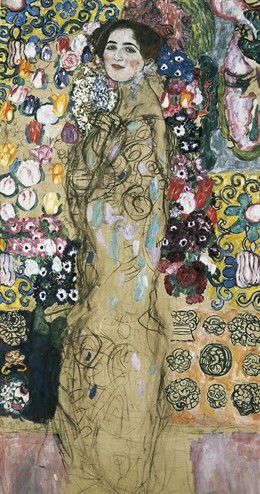 Frauenbildnis (Retrato de Ria Munk III) de Gustav Klimt 