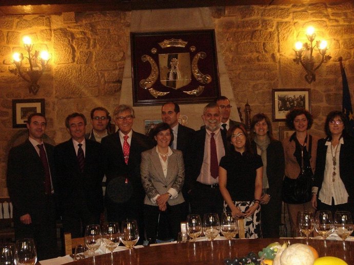 Sara Alba durante la reunión de la Junta de FREMAP