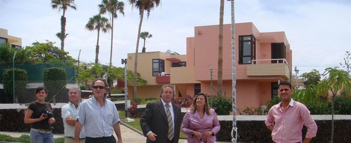 Visita A La Zona Turística Más Antigua Del Municipio De Adeje