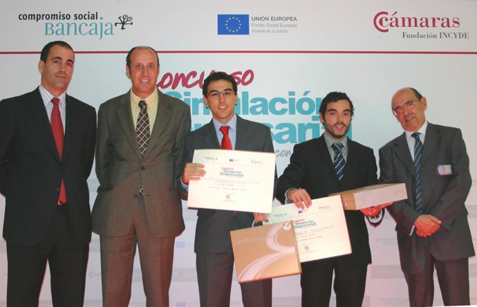 Alumnos de la UPO premiados por Bancaja e Incyde