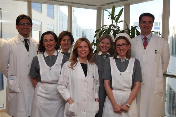 Equipo de atención a la enfermedad pulmonar obstructiva de la Clínica Universida