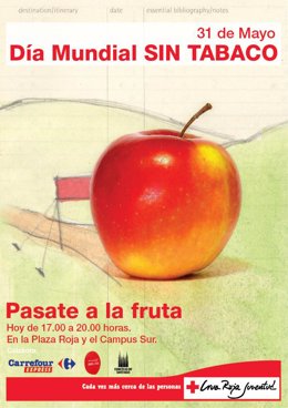 Cartel de la campaña de Cruz Roja.