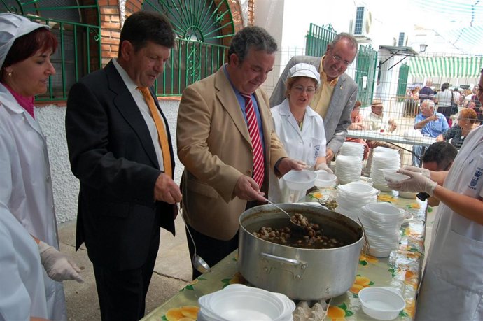 Pendón Sirve Caracoles En Riogordo
