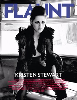 La actriz de 'Crepúsculo', Kristen Stewart posa para la portada de la revista 'F