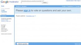 La plataforma de Google para entrevistar al conseller