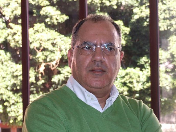 El Presidente Del Cabildo De La Gomera, Casimiro Curbelo.