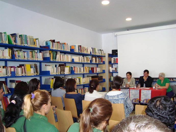 La delegada de Economía, Innovación y Ciencia en Huelva, Manuela de Paz, intervi