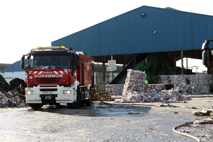 Incendio en Alcalá de Guadaíra