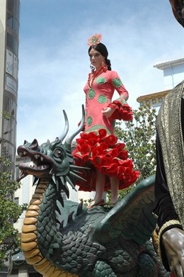 Desfile en Granada de La Tarasca 2010