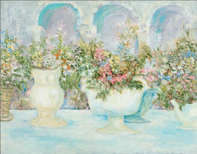 Una de las obras de Yraola que se expondrá en las Salas de las Caballerizas