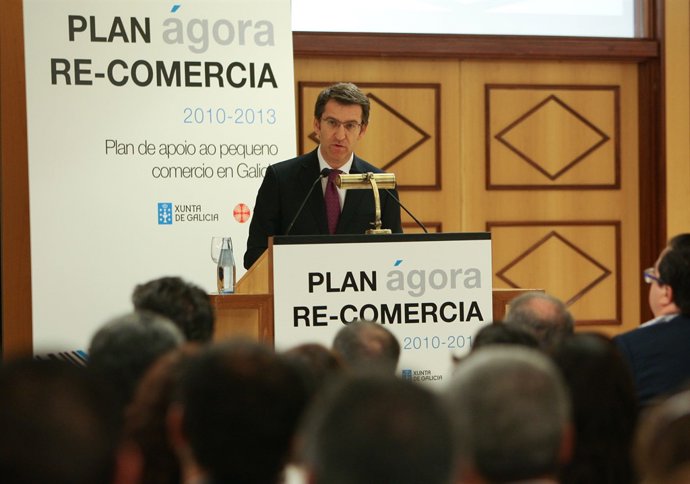 Feijóo presenta el Plan Ágora