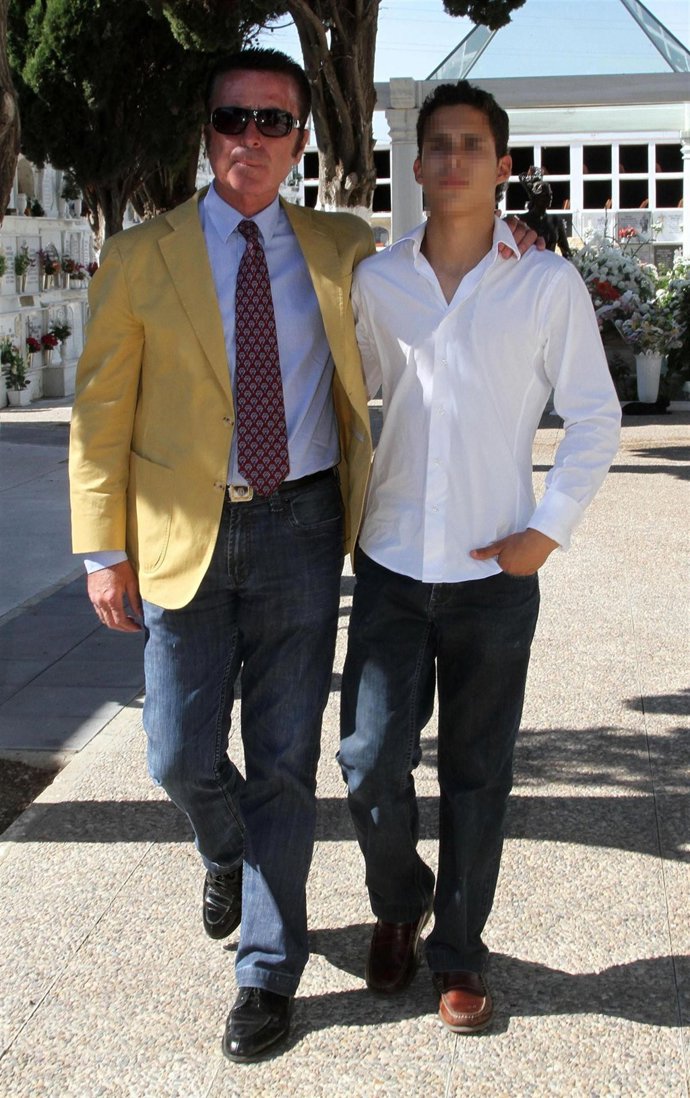 José Ortega Cano y su hijo José Fernando