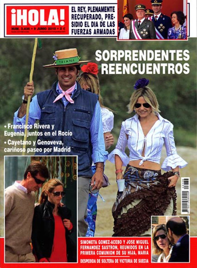 Portada de la revista '¡Hola!'