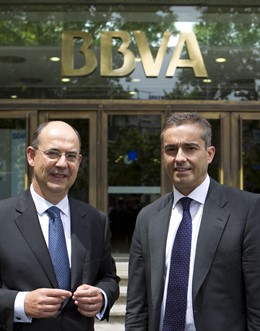 Xavier Queralt, acompañado por Ángel Cano