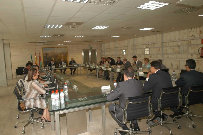 Momento del consejo de CajaGranada