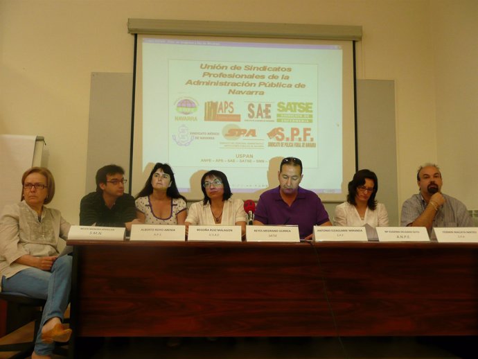 La Unión de Sindicatos Profesionales de la Administración Pública de Navarra rec