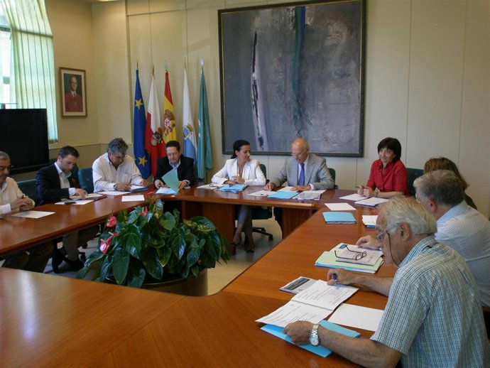 Un momento de la reunión