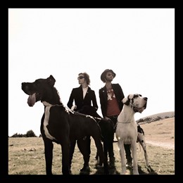 Imagen de los dos componentes del dúo Pereza