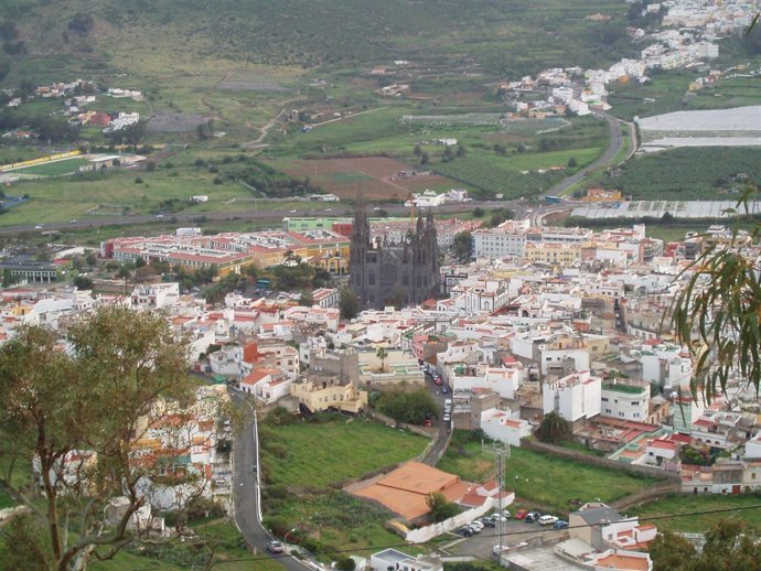 Imagen de Arucas (Gran Canaria).
