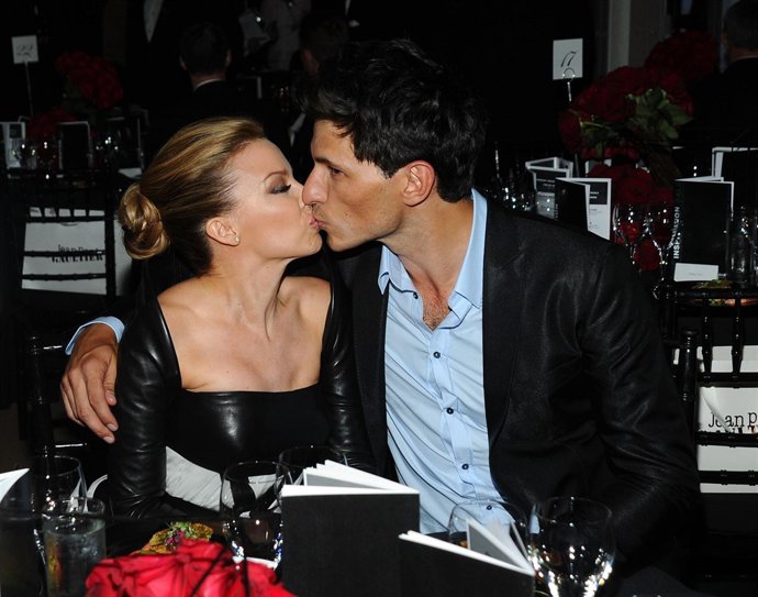 Kylie Minogue y Andrés Velencoso
