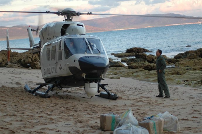 Operación contra el narcotráfico en Barbate (Cádiz)