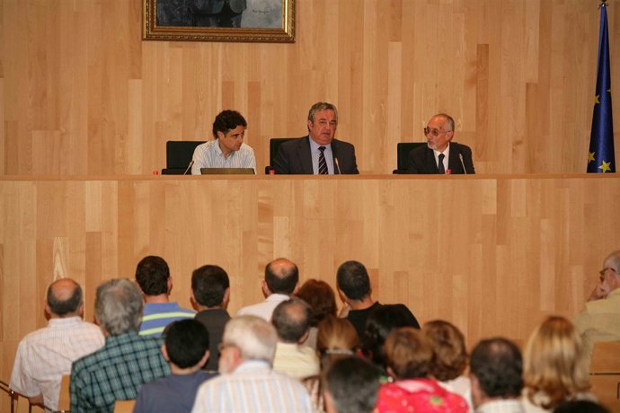 Un momento de la inauguración.