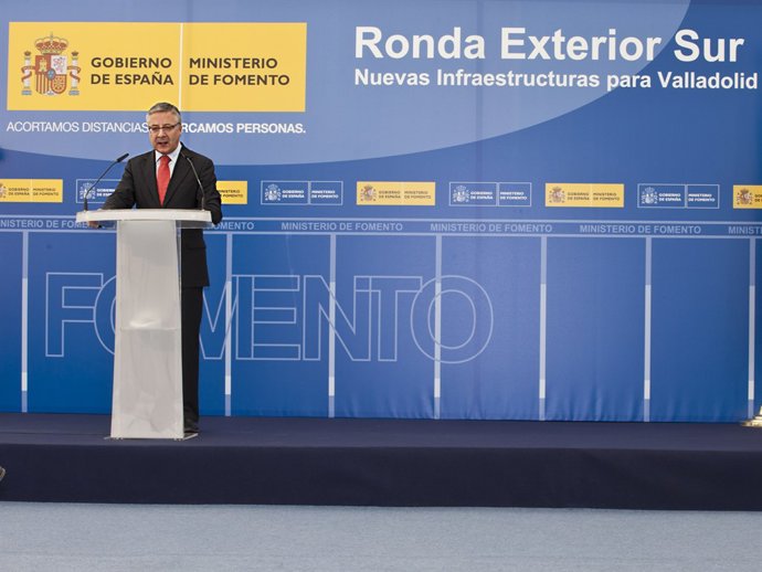 José Blanco, en la inauguración de la Ronda Exterior Sur de Valladolid