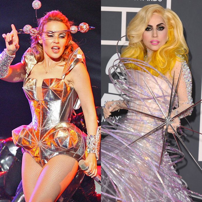 Kylie Minogue y Lady Gaga