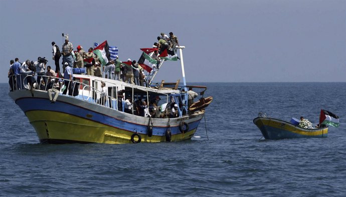 Flotilla palestina a Gaza 
