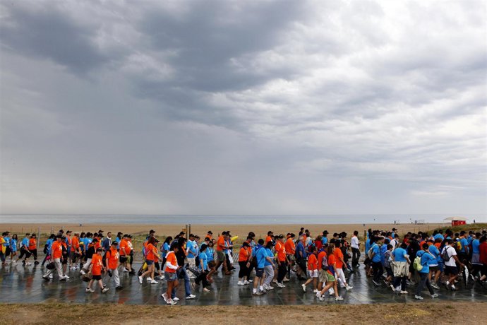 La caminata en Castelldefels