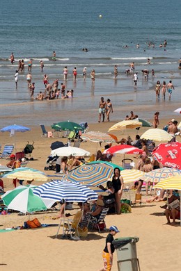 Una playa de Andalucía