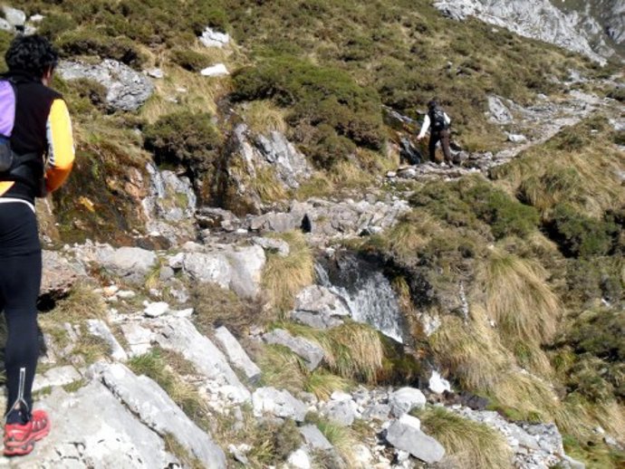 Prueba en los Picos de Europa 