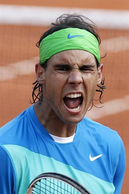 Nadal celebra la victoria