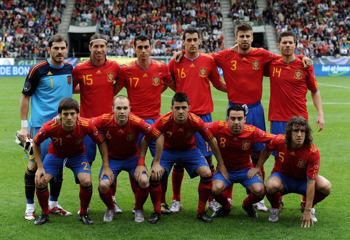 La selección española de fútbol