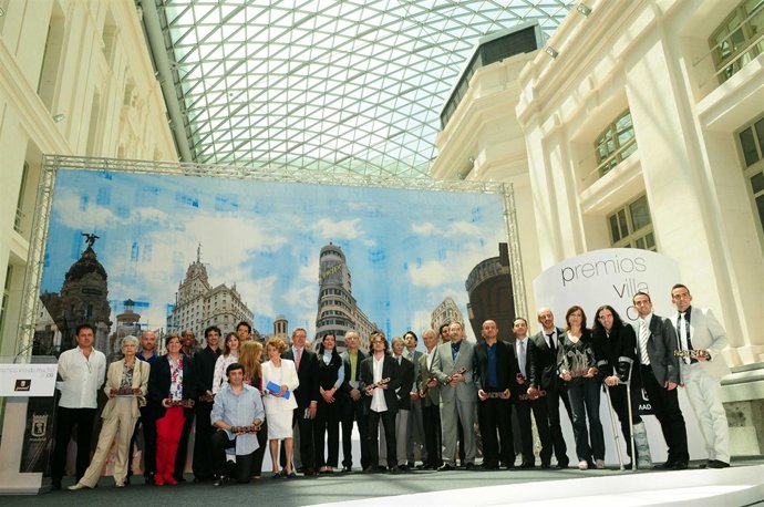 Galardonados en los Premios Villa de Madrid 2010