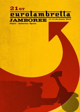 Cartel de la concentración 'Eurolambretta Jamboree'
