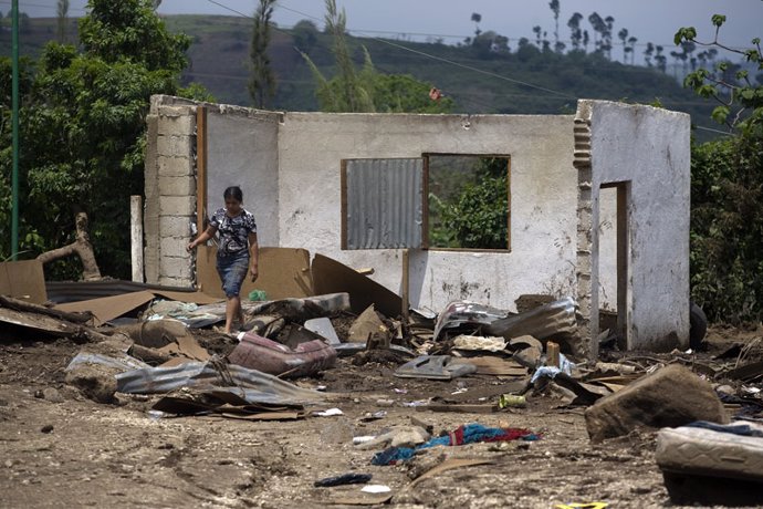 Tormenta tropical Ágata a su paso por Guatemala