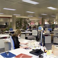 La participación en la huelga de funcionarios ronda el 75% a primera hora