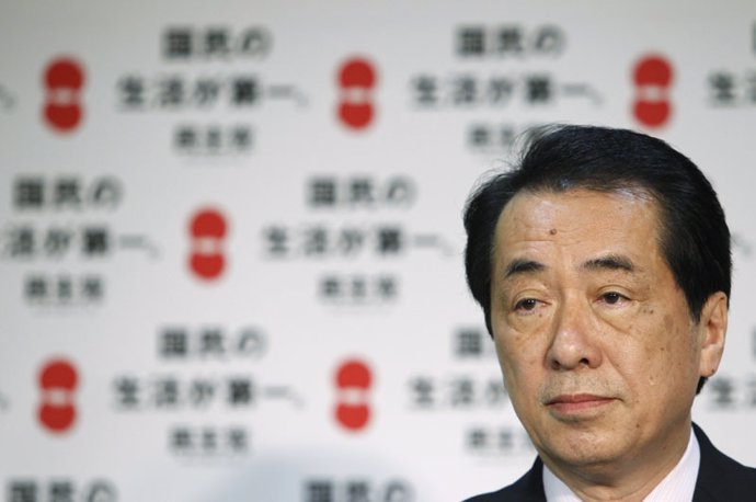 Naoto Kan, primer ministro de Japón