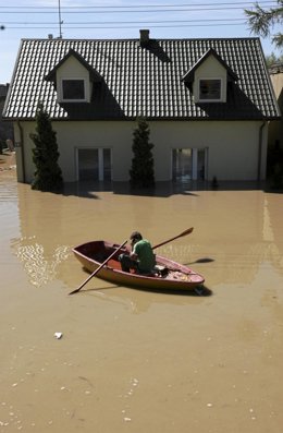 Inundaciones en Polonia